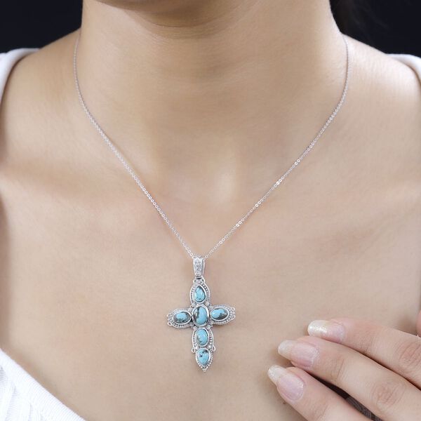 Sierra Nevada T&uuml;rkis Anh&auml;nger - 3,28 ct. image number 3