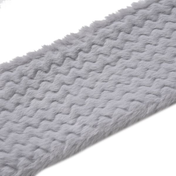 Pl&uuml;sch Hut-und-Schal-Set, Winddicht und kuschelig, dunkelbraun image number 2