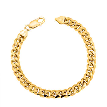 Italienisches Armband, ca. 20 cm, 925 Silber vergoldet ca. 27,25g