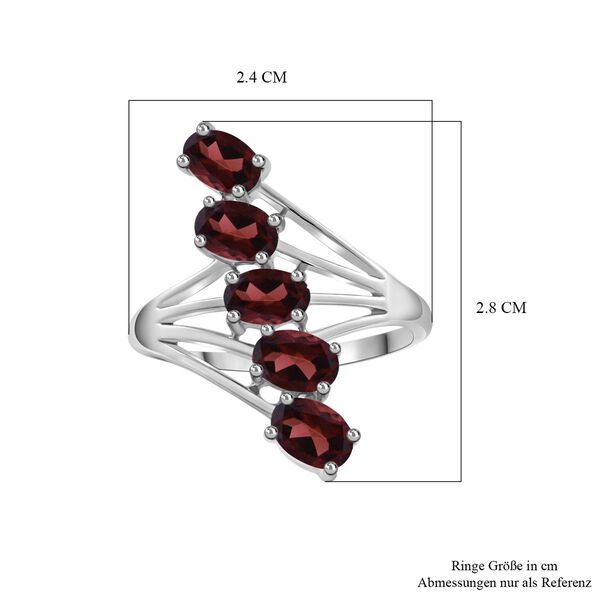 Roter Granat-Ring - 2,81 ct. image number 4