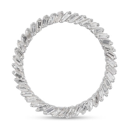 Diamant Anhänger 925 Silber platiniert ca. 0,46 ct