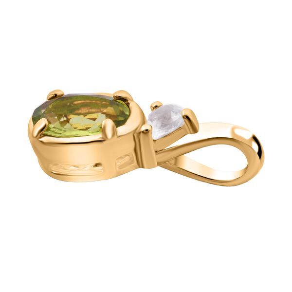 Peridot und Topas Schmuckset - 2,18 ct. image number 6