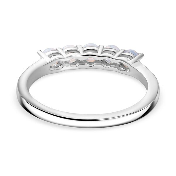 D'Joy AA Nat&uuml;rlicher, &auml;thiopischer Welo Opal Ring 925 Silber platiniert (Gr&ouml;&szlig;e 18.00) ca. 0.38 ct image number 6