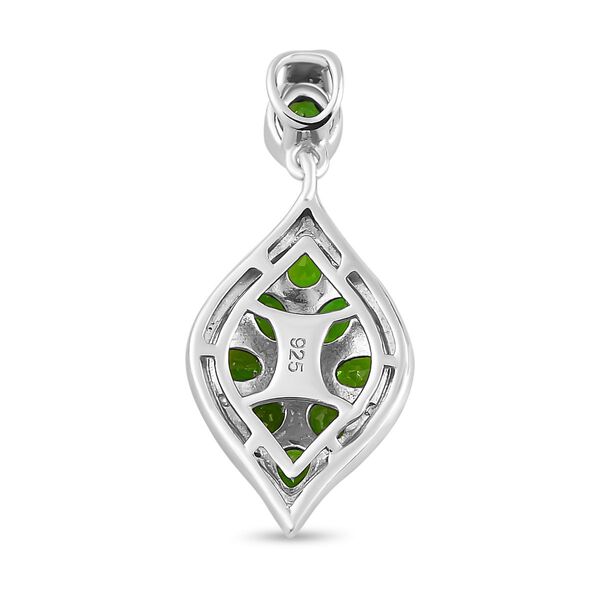 Natürlicher Chromdiopsid und Zirkon-Anhänger - 1,96 ct. image number 5
