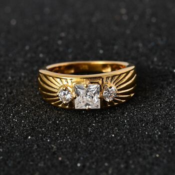 Moissanit Ring - 0,88 ct.