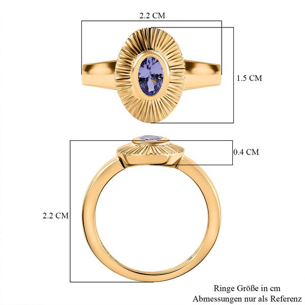 Tansanit Ring - 0,45 ct. image number 6