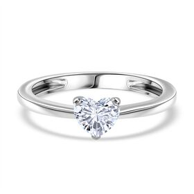 LUXURIANT DIAMOND - Lab Grown Diamant VS-EF SGL zertifiziert Ring 950 Platin (Größe 18.00) ca. 0.50 ct