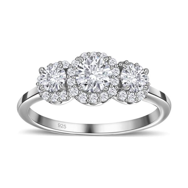 Moissanit Ring - 0,98 ct. image number 4