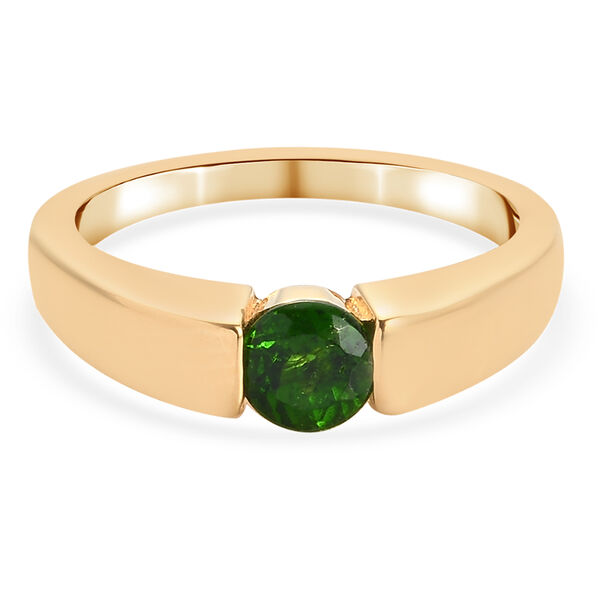 Nat&uuml;rlicher Chromdiopsid-Ring - 0,60 ct.