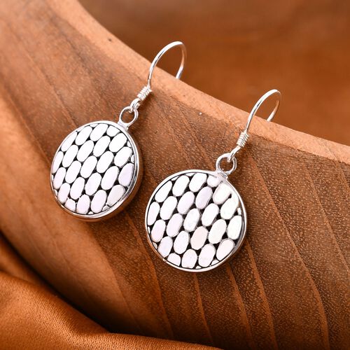 Royal Bali Kollektion- Strukturierte Ohrringe in 925 Silber image number 1