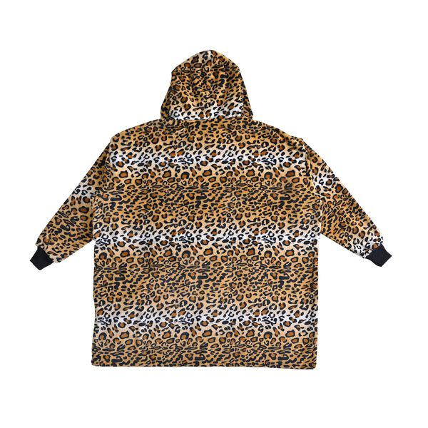 Flauschiger Flanell Hoodie mit gro&szlig;er Tasche image number 2