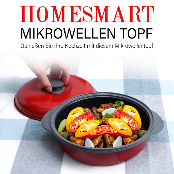 HOMESMART Mikrowellentopf image number 2