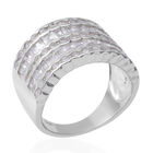 LUSTRO STELLA - Zirkonia Ring 925 Silber rhodiniert  ca. 1,69 ct image number 2