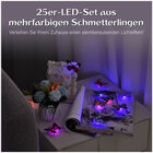 25er LED-Set aus mehrfarbigen Schmetterlingen image number 9