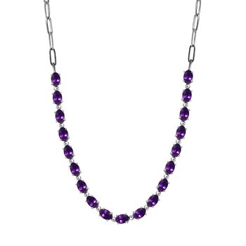 Afrikanische Amethyst-Halskette, 45 cm - 8,31 ct.