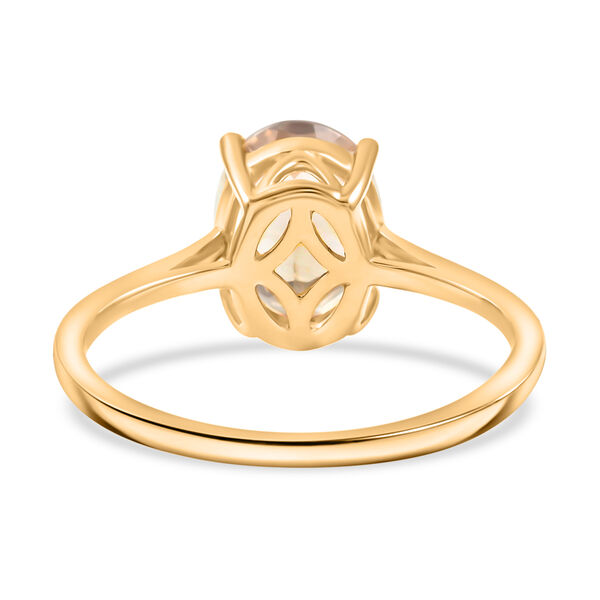 AAA Turkizit-Ring, zertifiziert und geprüft, 585 Gelbgold  ca. 2,05 ct image number 4
