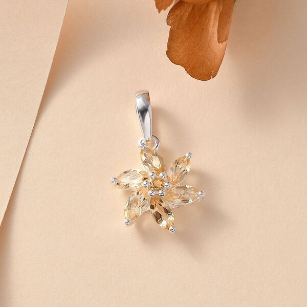 Citrin Anhänger - 0,78 ct. image number 2