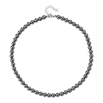 2er Set - Terahertz Halskette und Armband, 316L Edelstahl ca. 255.00 ct