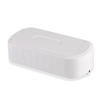 Ultraschallreinigungsger&auml;t f&uuml;r Brillen, 24W, 600ml, 24,5x12,2x7cm, wei&szlig;