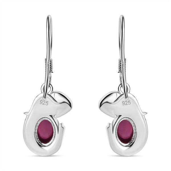 AA Afrikanische Rubin-Ohrringe - 2,58 ct. image number 6