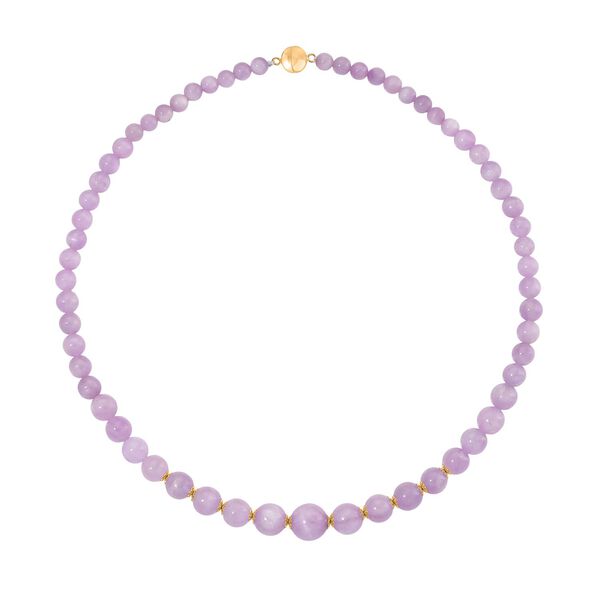 D'Joy Kunzit 50cm Halskette - 250 ct. image number 3