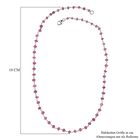 Afrikanische Rubin-Halskette, ca. 50 cm, 925 Silber ca. 27,00 ct image number 5