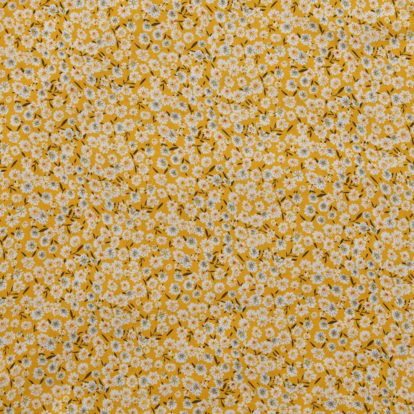 Taillen-Culottes mit Smok-Detail und Blumenmuster, Einheitsgröße, gelb image number 4