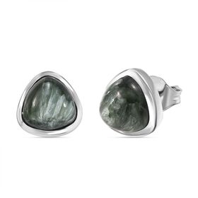 Sibirische Seraphinite Ohrringe - 7,59 ct.