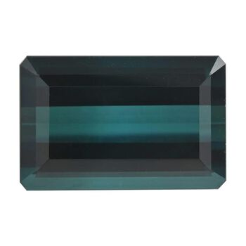 Indicolite Octagon Free Faceted Cut 4A 9.43 Ct