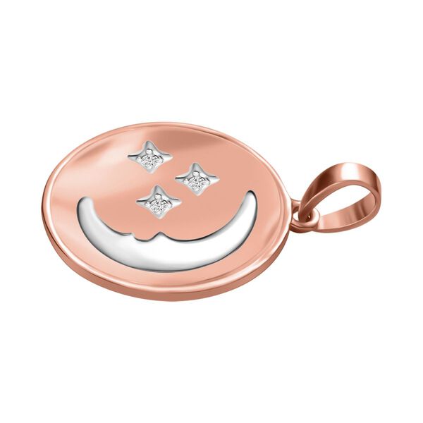 Cosmic Magic runder Anh&auml;nger, Ros&eacute;gold Vermeil Silver image number 3