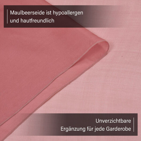 LA MAREY - 
Chiffonschal aus 100% Maulbeerseide in Saphirblau image number 3