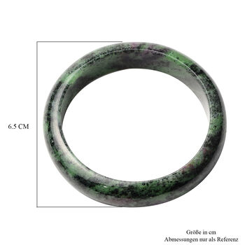 Rubin Zoisit-Armreif, 191,25 ct.