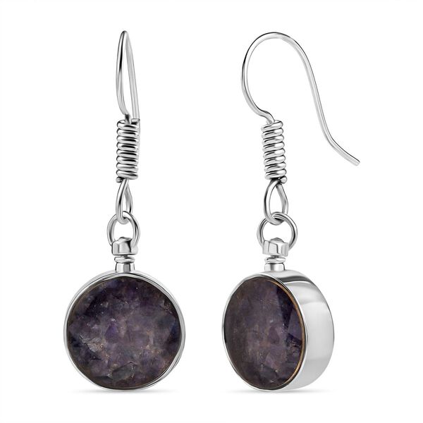 Tansanit-Matrix Ohrringe Messing ca. 6.00 ct image number 0