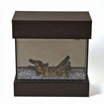 Elektrischer Kamin mit Fernbedienung und Einstellbarer Flammen- und Temperaturregulierung