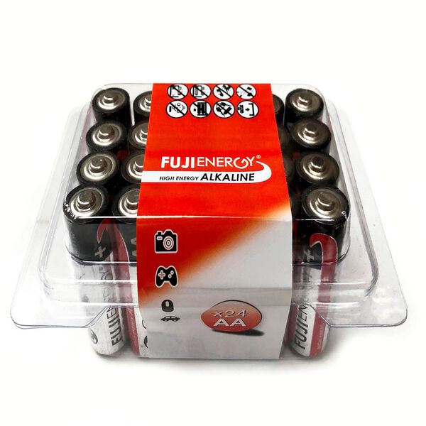 FUJI-ENERGY- 24 Stk. AA Super-Alkaline Batterie
