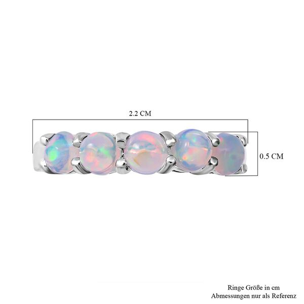 Nat&uuml;rlicher, &auml;thiopischer Opal-Ring - 0,90 ct. image number 4