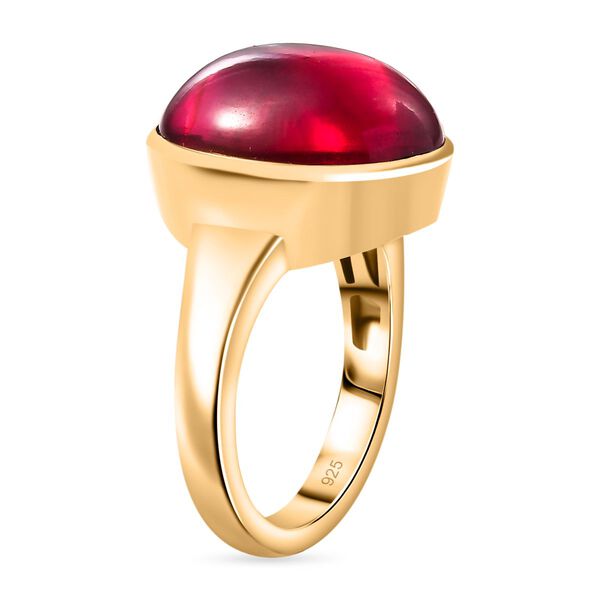 Labor Padparadscha-Saphir Ring - 16,57 ct. image number 7