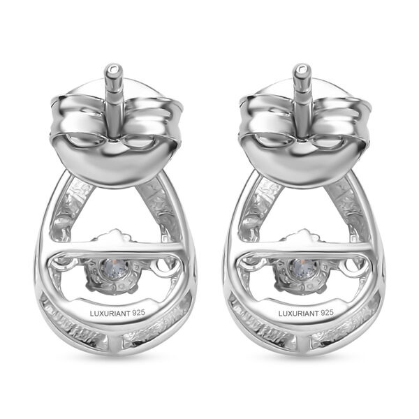 LUXURIANT DIAMOND - Lab Grown Diamant SI-GH Ohrringe 925 Silber Rhodiniert ca. 0.20 ct image number 4