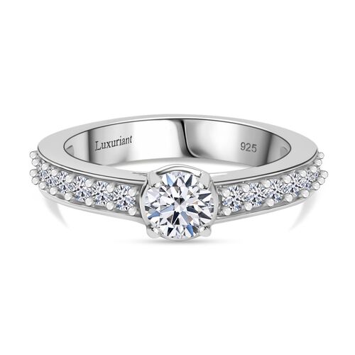 LUXURIANT DIAMOND- SGL zertifizierter VS-EF Labor Diamant Ring - 1 ct. image number 0