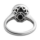 Schwarzer Saphir Ring, 925 Silber platiniert, ca. 5.84 ct image number 5