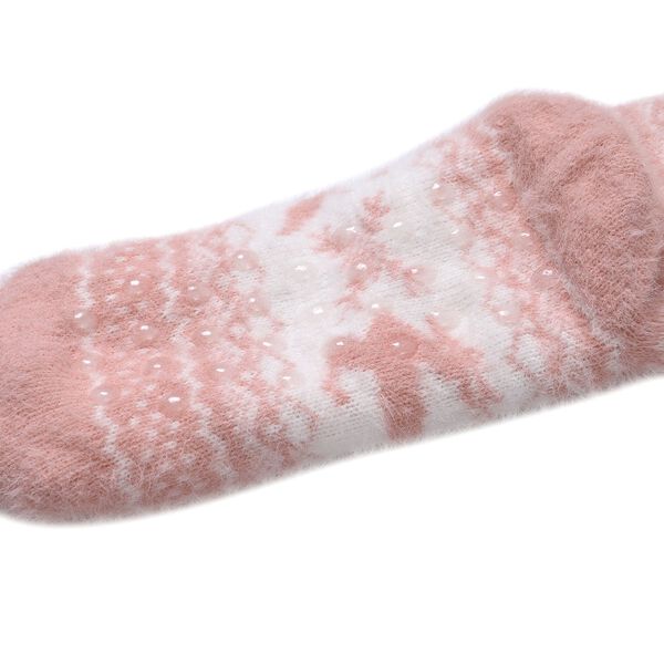 2er Set kuschelige Sherpa Socken, Rentiere image number 4