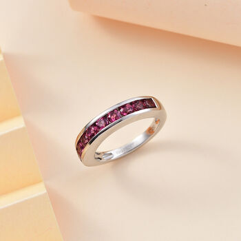 Rhapsody AAAA Rubellit Ring 950 Platin (Gr&ouml;&szlig;e 17.00) ca. 1,44 ct