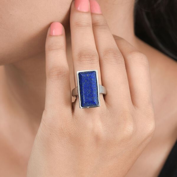 AAA Lapislazuli Ring - 3,79 ct. image number 3