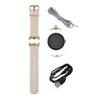 LA99 Smartwatch - 3-in-1 Set, AMOLED Display, Wasserdicht, Bluetooth-Anrufe, GPS-Sportmodi, Gesundheits- und Schlaftracking, OnWear Pro App, CE- & ROHS-zertifiziert, 3,63?cm, Gold