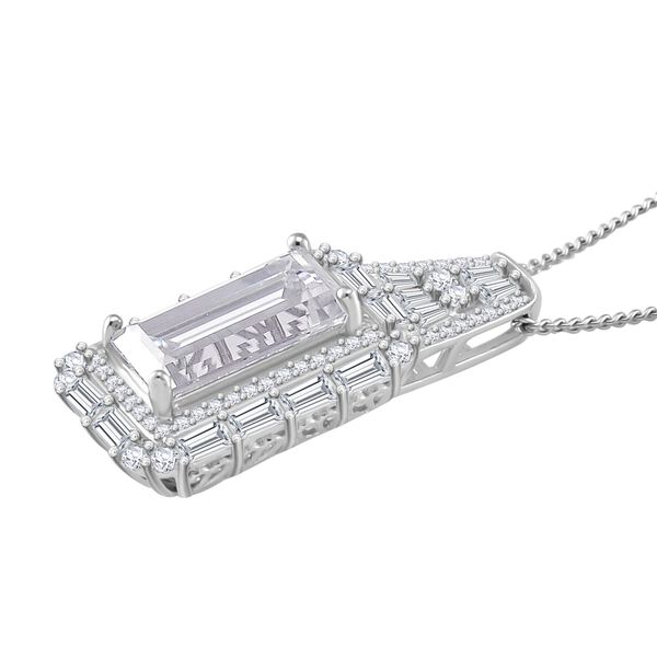 D'Joy Moissanit Anhänger mit 50cm Kette - 4,03 ct. image number 2