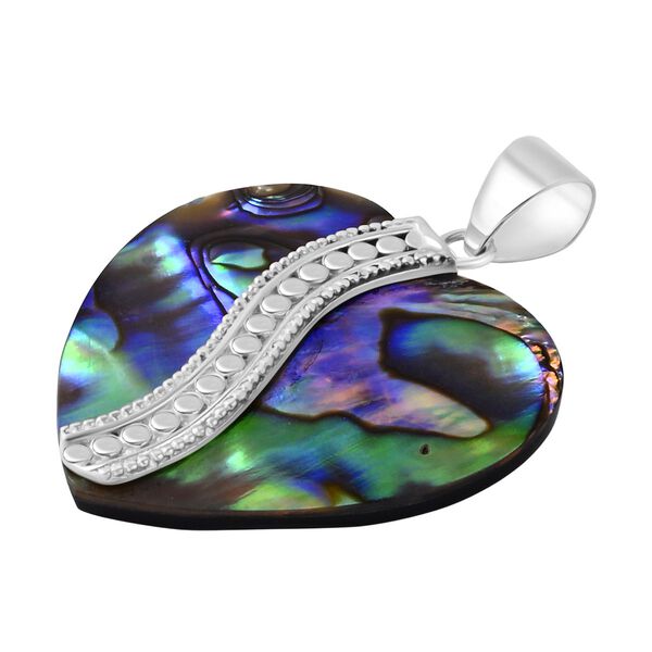 Abalone Muschel Anhänger 925 Silber ca. 0,01 ct. image number 3
