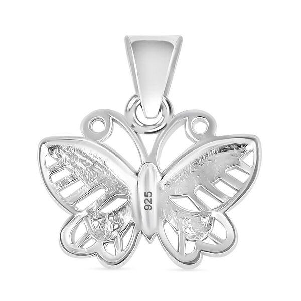 Royal Bali Kollektion - Schmetterlings-Anhänger in 925 Silber image number 4
