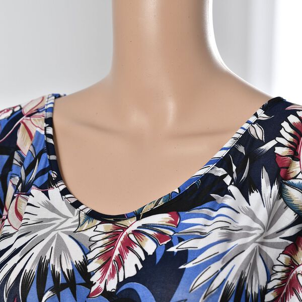 Maxikleid, blau image number 4