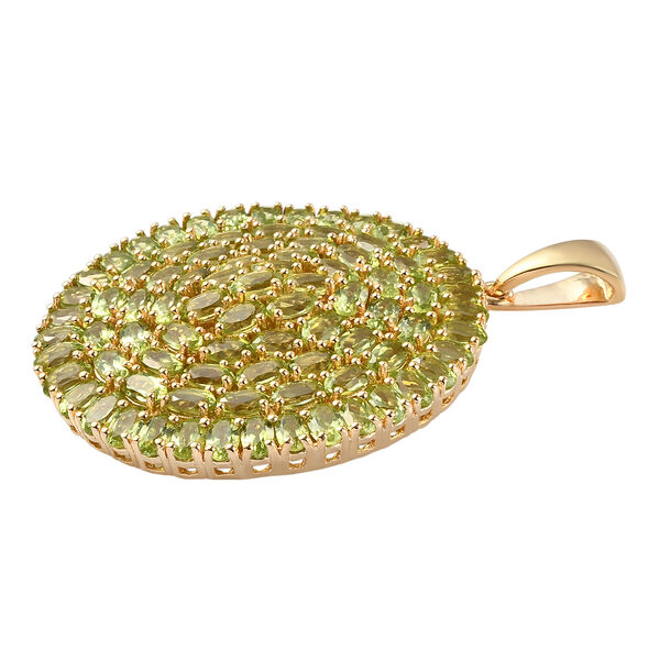 Natürlicher Peridot-Anhänger - 20,74 ct. image number 4