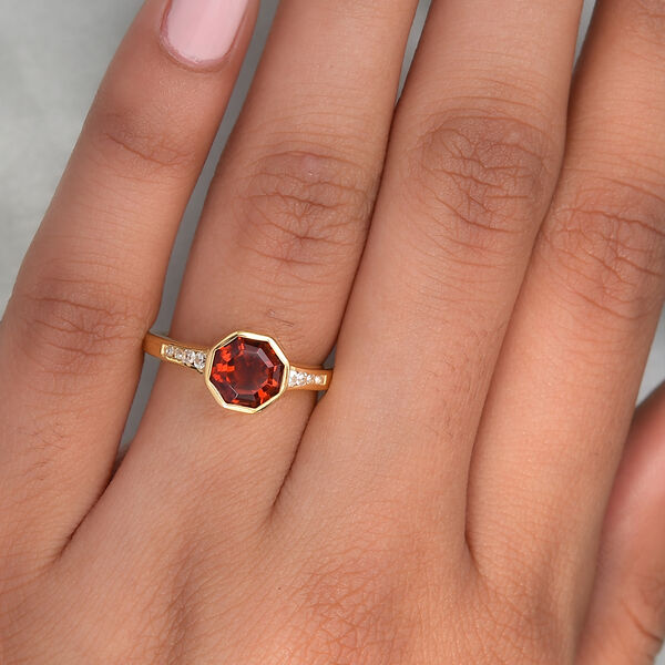 Madeira Citrin und Zirkon-Ring - 1,60 ct. image number 3